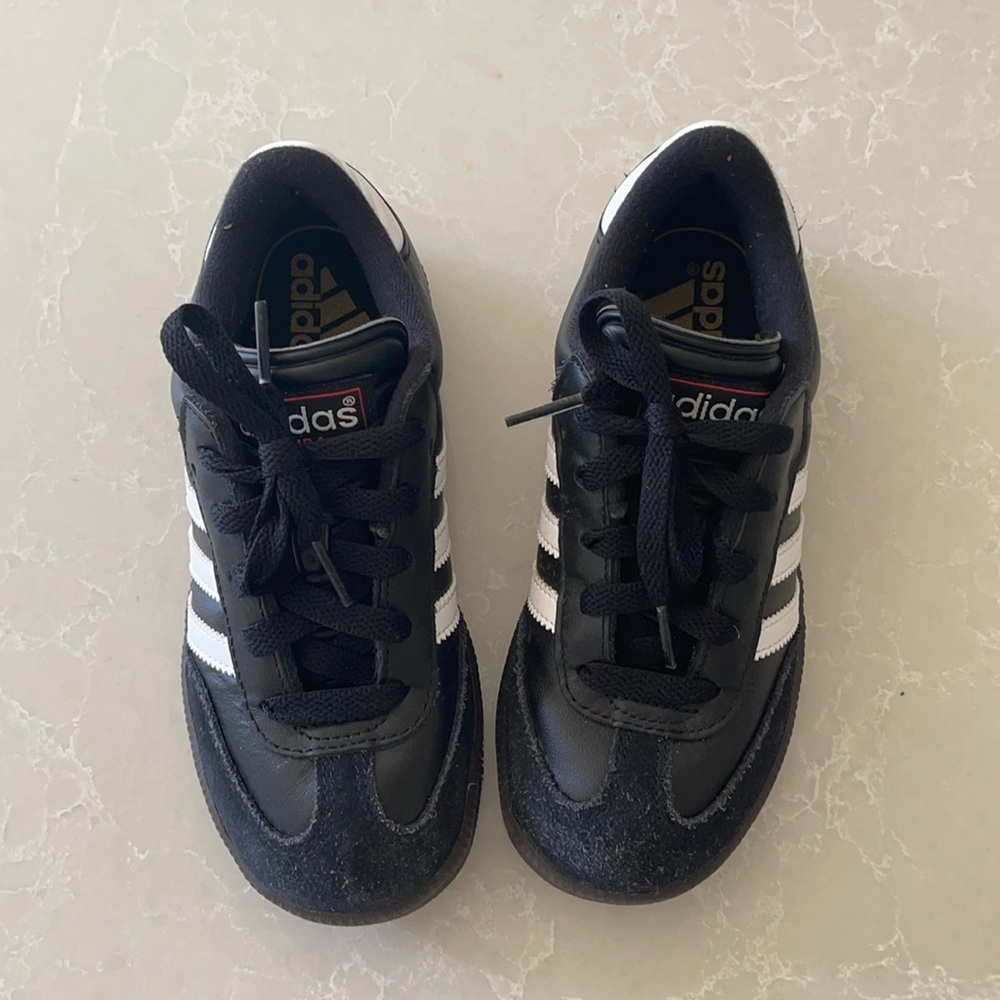 Little boys adidas sambas size 13.5